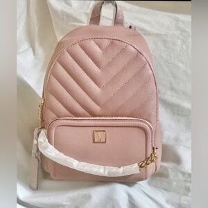 Small city Backpack VS pink blush orchid Victoria's Secret NWT